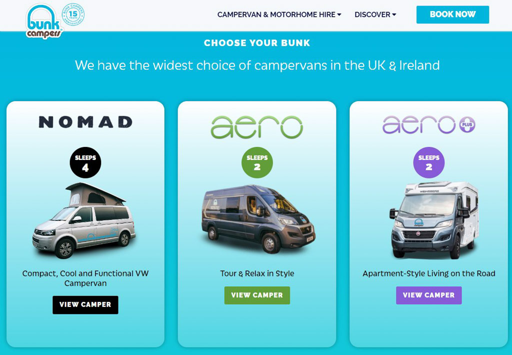 10 Best Campervan & Motorhome Rentals in Europe